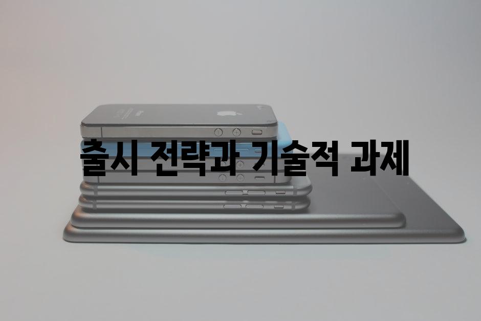  출시 전략과 기술적 과제