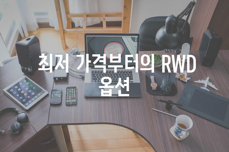  최저 가격부터의 RWD 옵션