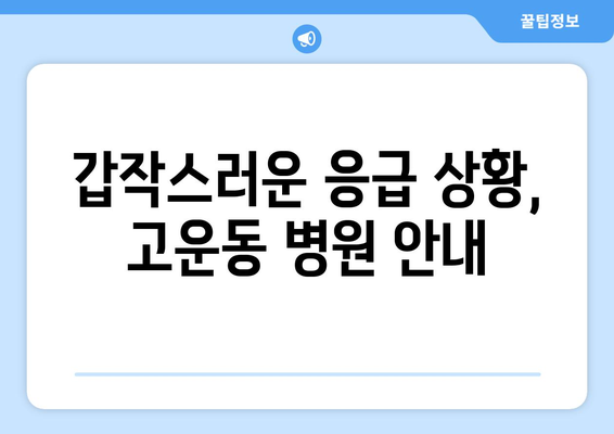 세종시 세종특별자치시 고운동 일요일 휴일 공휴일 야간 진료병원 리스트